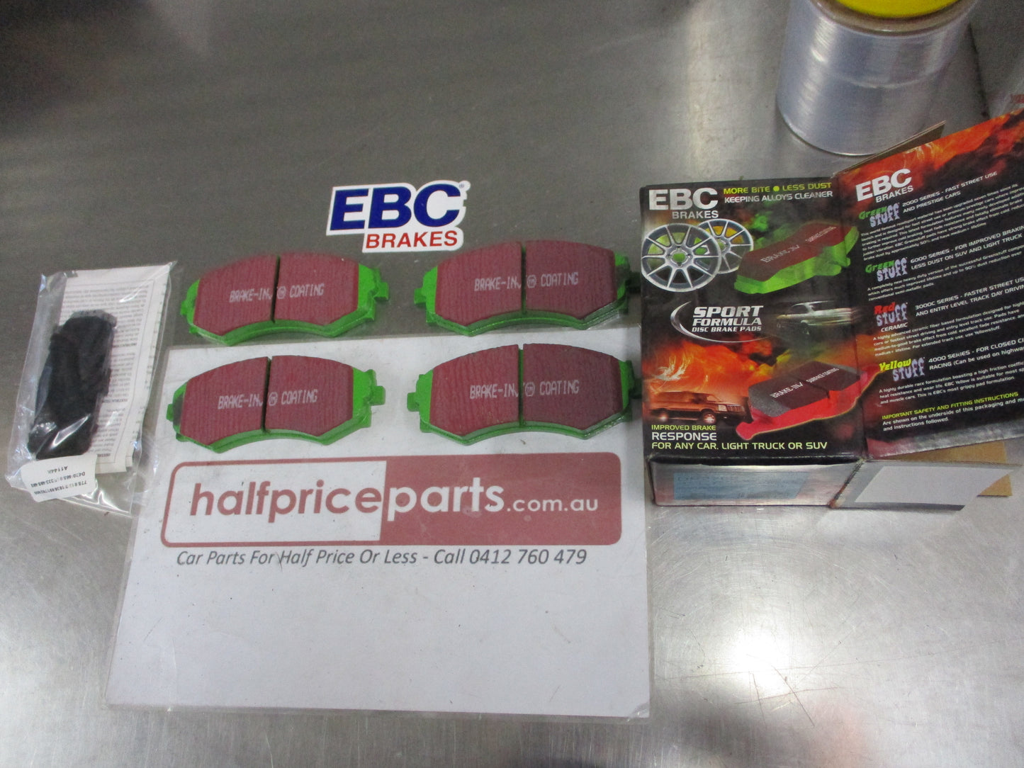 EBC Greenstuff Front Disc Brake Pad Set Suits Hyundai Sonata/Nissan Skyline/Silvia New Part