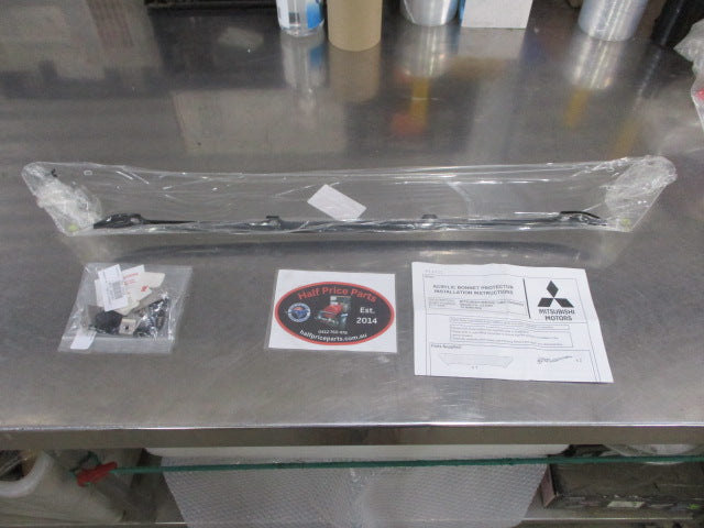 Mitsubishi LA Mirage Genuine Clear Bonnet Protector Kit New Part