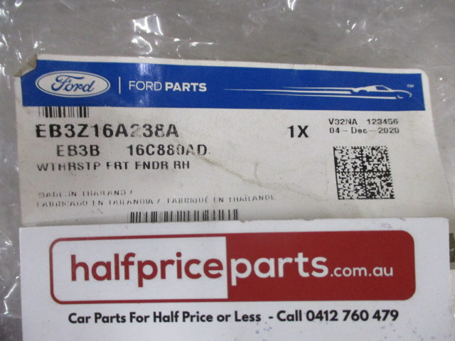Ford PX Ranger/UA Everest Genuine Front Bonnet Weatherstrip Seal  New Part
