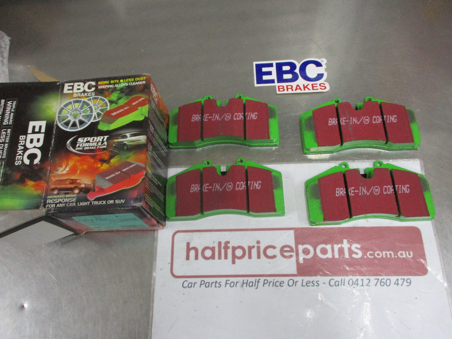 EBC Greenstuff Front Diac Brake Pad Set Suits Porsche 911-928-944 New Part