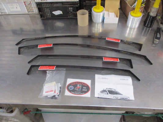 Hyundai ix35 Genuine Tinted Slimline Weather Shield Set Front And Rear New Part