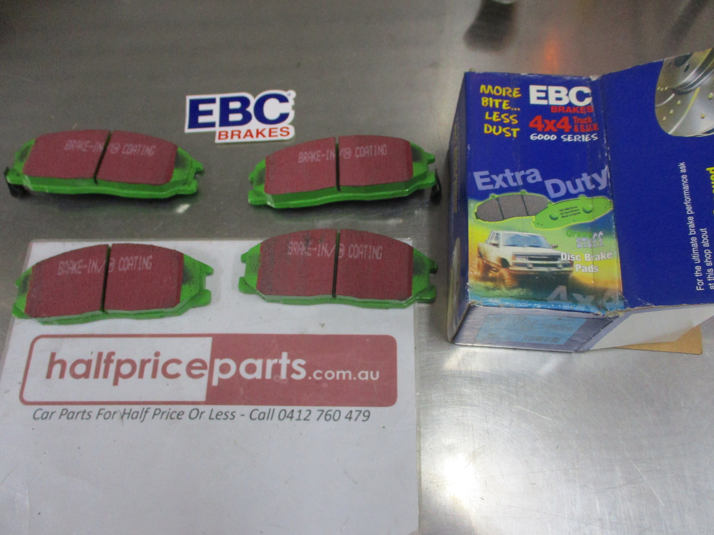 EBC Greenstuff Front Disc Brake Pad Set Suits Hyundai Santa Fe New Part