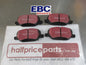 EBC Rear Disc Brake Pad Set Suits Alfa Romeo 159-Brera-Spider New Part