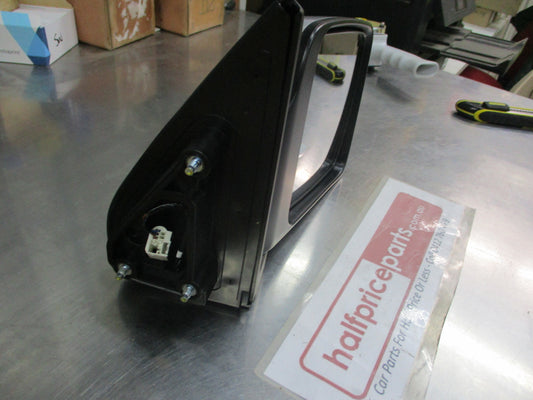 Suzuki Jimny SN413V Genuine Drivers Outer Electric Mirror Assembly (Factory Silver) New Part