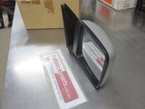 Suzuki Jimny SN413V Genuine Drivers Outer Electric Mirror Assembly (Factory Silver) New Part