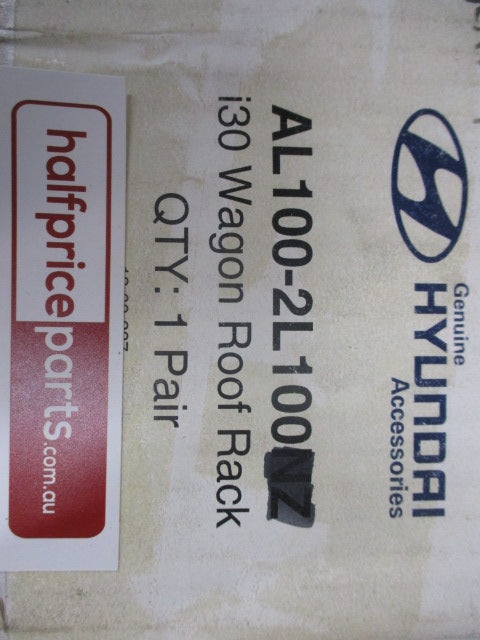 Hyundai I30 CW Wagon Genuine Roof Racks Kit 2 Keys New Part