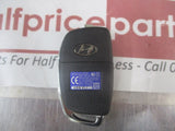 Hyundai Accent Genuine Flip Remote Key 3 Buttons New Part