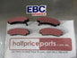 EBC Rear Disc Brake Pad Set Suits Nissan Pulsar New Part