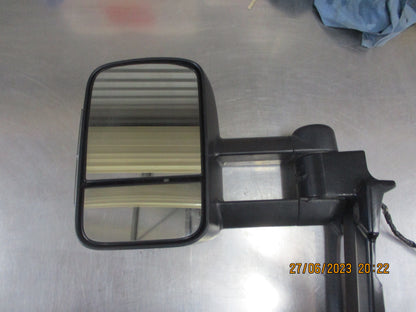 Clear View Left Hand Tow Mirror Suits Toyota Landcruiser 70-75-76-78-79 Series Used Part