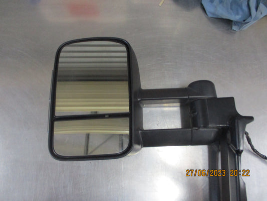 Clear View Left Hand Tow Mirror Suits Toyota Landcruiser 70-75-76-78-79 Series Used Part
