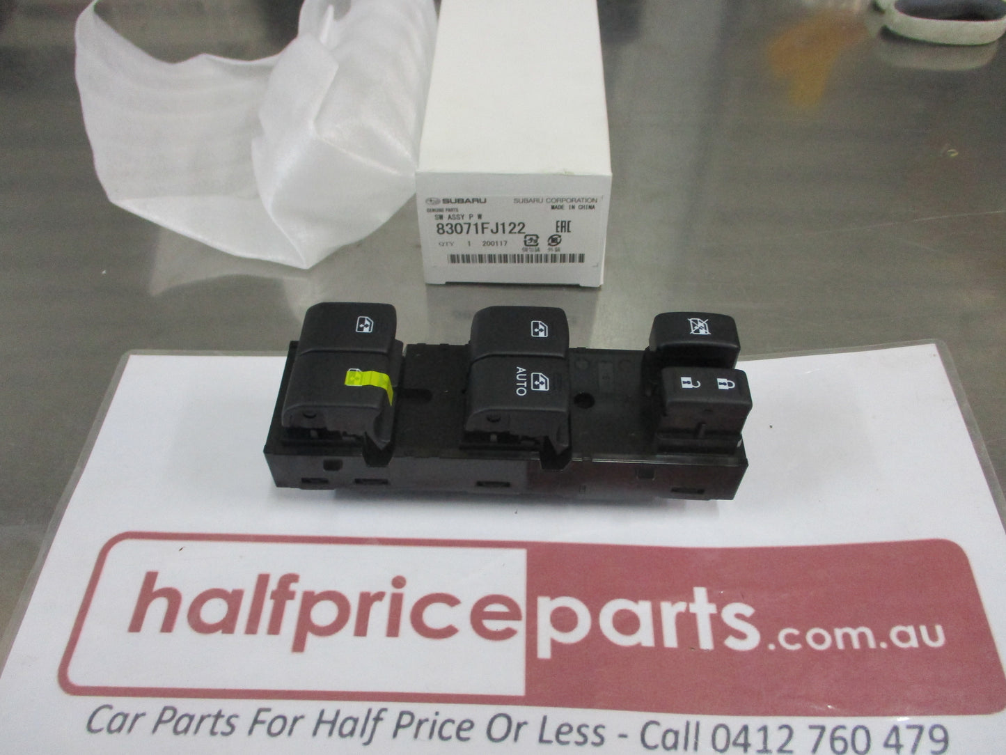 Subaru XV Genuine Master Power Window Controler Switch New Part