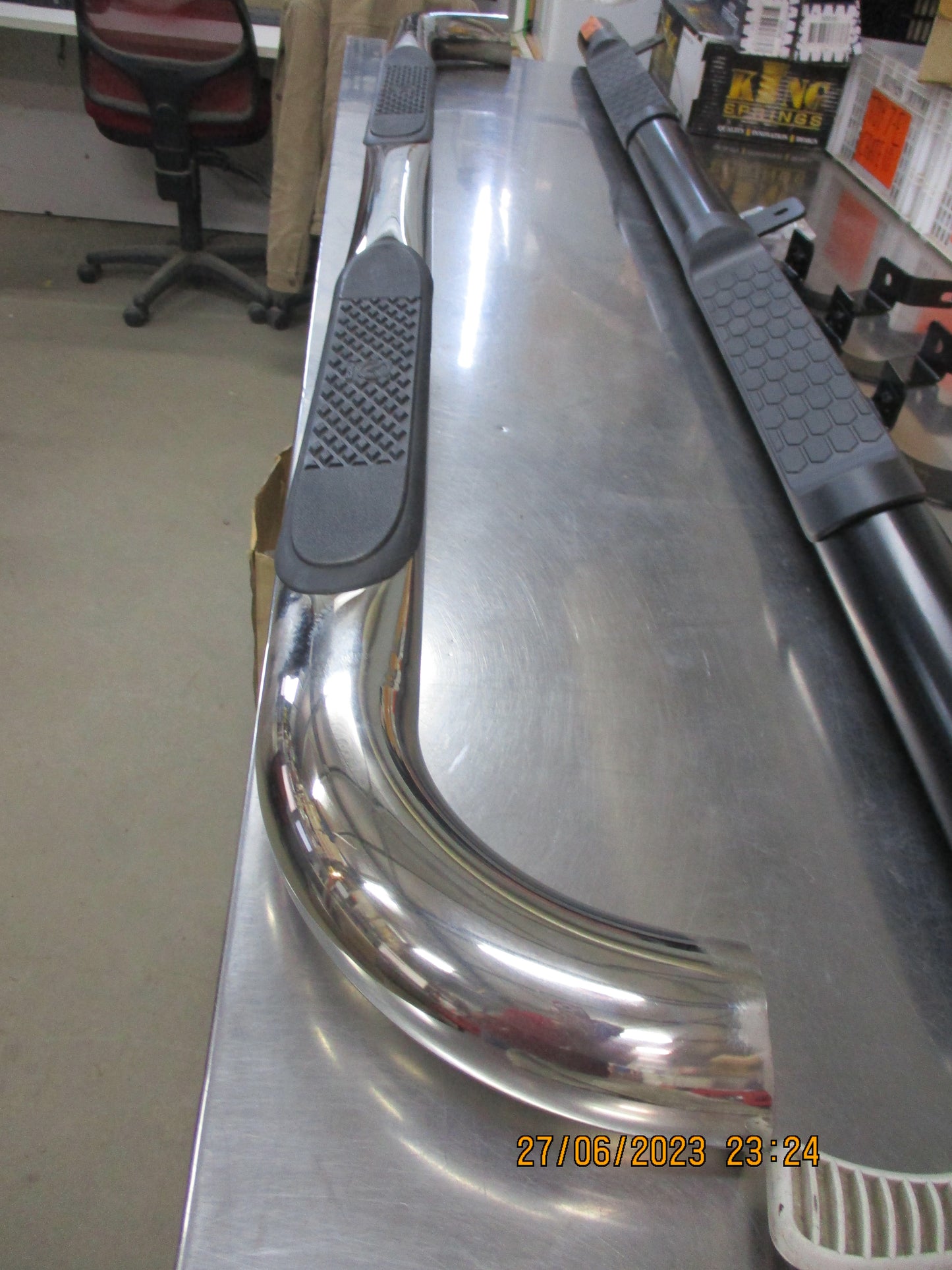 Mazda BT-50 Stainless Dual Cab Replacement Side Step New Part