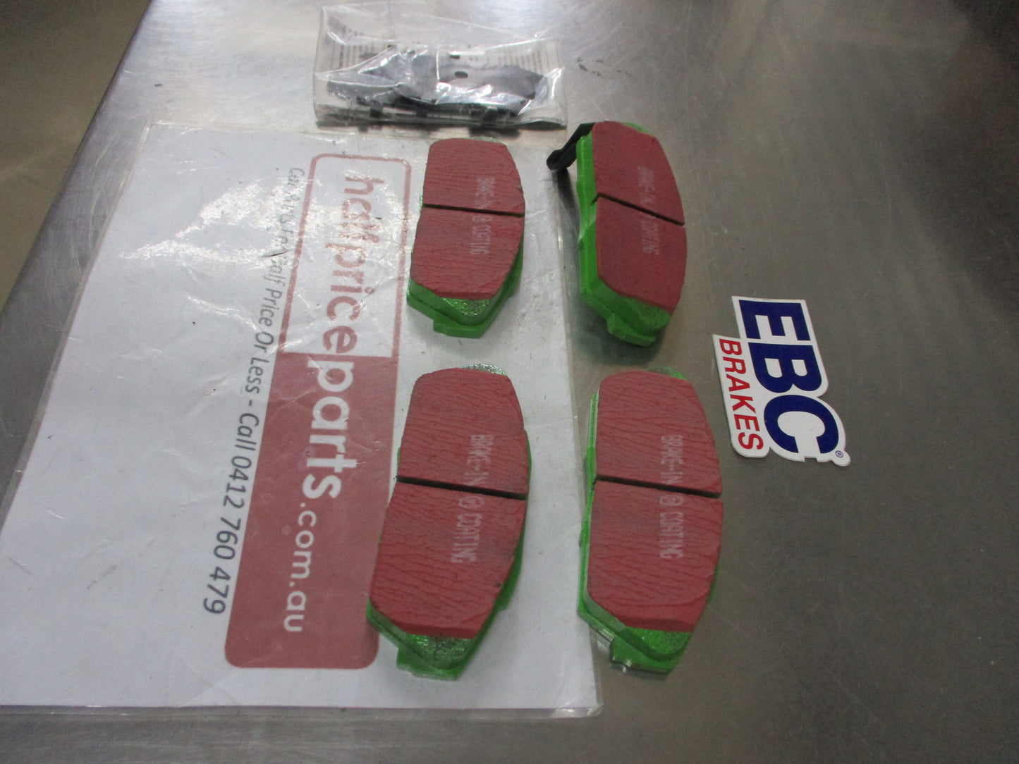 EBC Greenstuff Front Disc Brake Pad Set Suits Honda Accord-Civic-Integra-Legend New Part