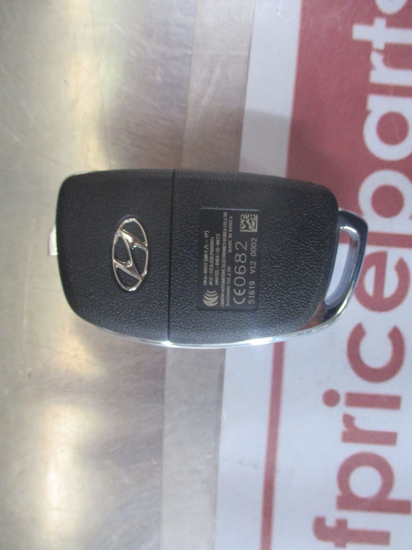 Hyundai Elantra Genuine 3 Button Key Remote Security Transmitter Fob New Part