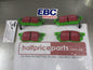 EBC Greenstuff Front Disc Brake Pad Set Suits Honda Civic-Integra-Prelude New Part