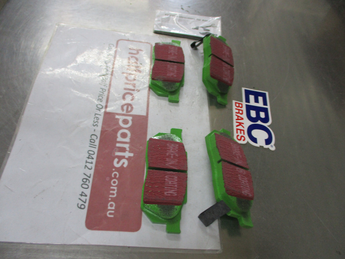 EBC Greenstuff Front Disc Brake Pad Set Suits Honda Civic-Integra-Prelude New Part