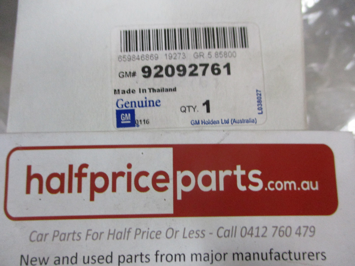 Holden VY-VZ Commodore Genuine Alloy Wheel Center Cap 1 ONLY) New Part