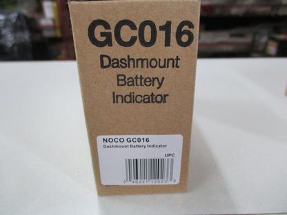 NOCO X-Connect 12 Volt Dashmount Battery Indicator New Part
