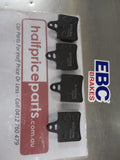 EBC Rear Disc Brake Pad Set Suits Citroen XAntia-XM New Part