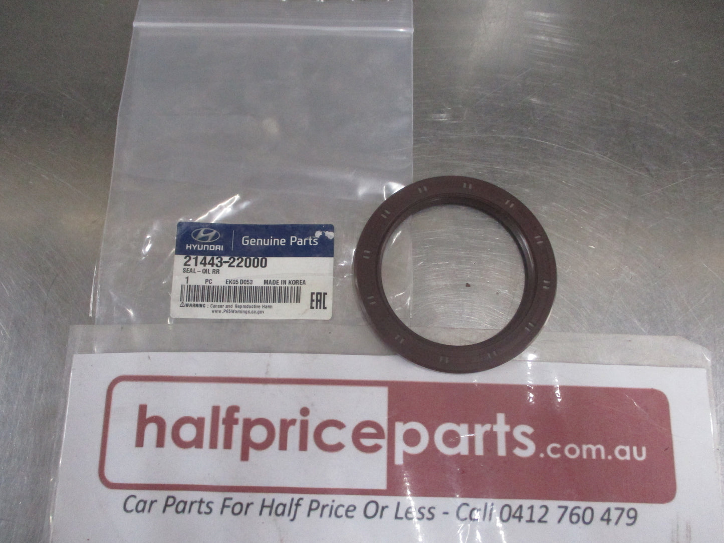 Hyundai Accent/Excel/Scoupe Genuine Rear Engine Oil Seal New Part