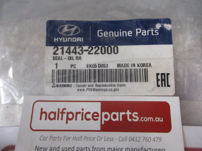 Hyundai Accent/Excel/Scoupe Genuine Rear Engine Oil Seal New Part