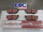 EBC Rear Disc Brake Pad Set Suits Honda Accord-Prelude New Part