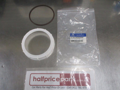 Hyundai Santa Fe DM Genuine Fuel Pump Plate Cover New Part
