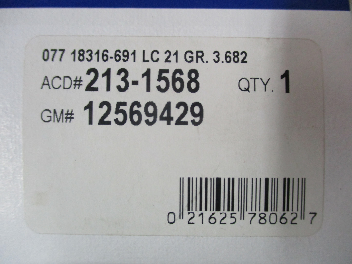 AcDelco Holden VZ / VE Commodore Gen 3 Front Oxygen Sensor New Part