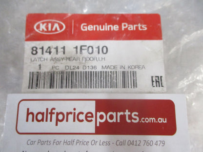 Kia Sportage KM Genuine Left Hand Rear Door Latch Assembly New Part