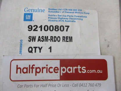 Holden VX Commodore Genuine Steering Wheel Controllers New Part