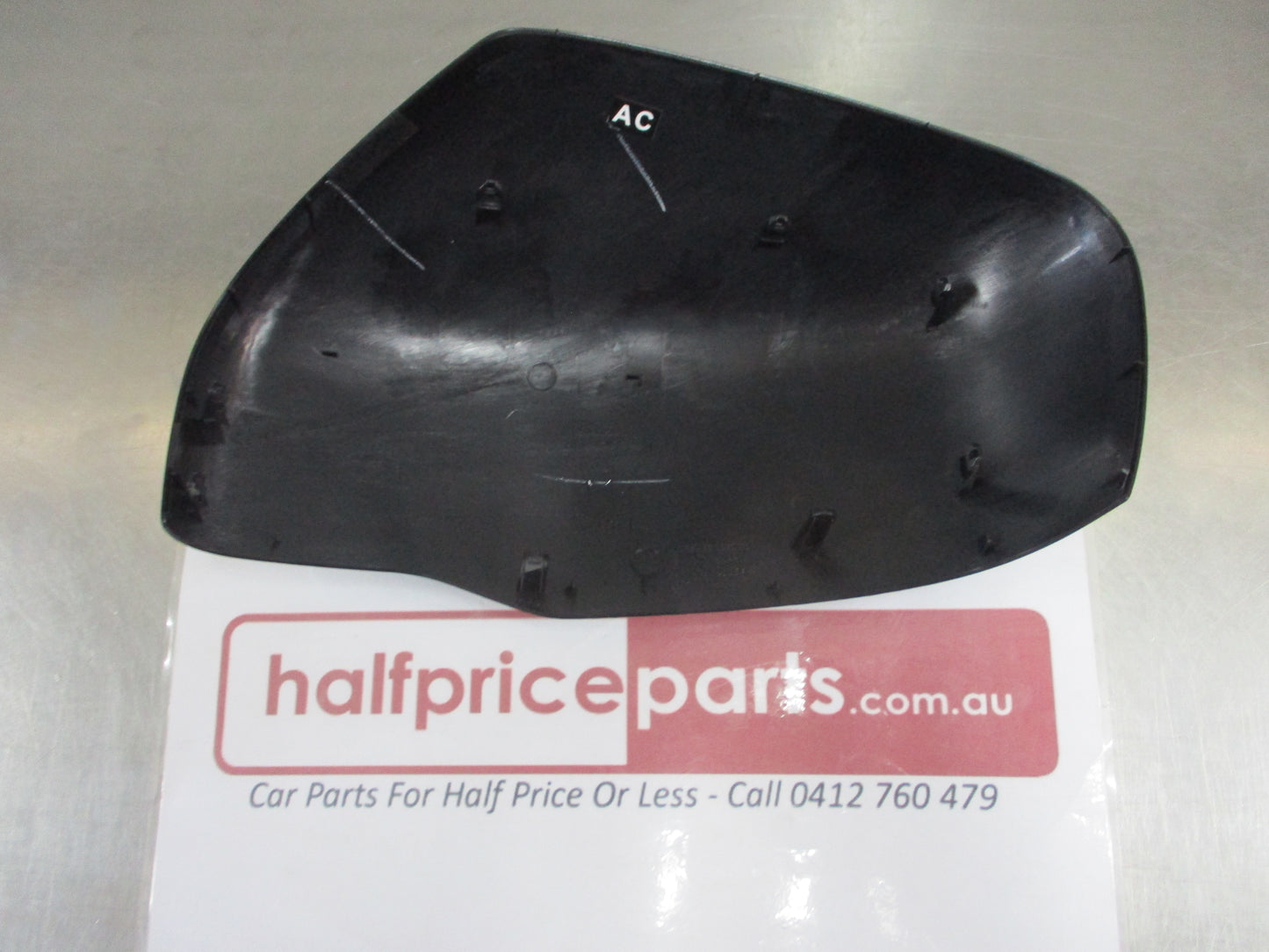 Nissan Navara D23 NP300 Genuine Drivers Mirror Scalp (Black Unpainted) New Part