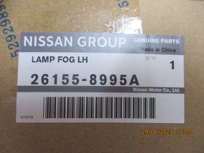 Nissan Qashqai Genuine Left Hand Front Fog Light Assembly Used Part VGC