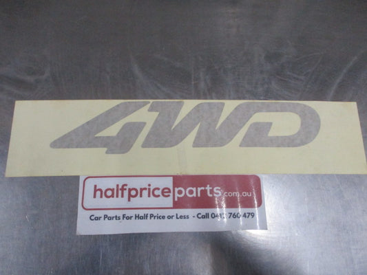 Ford Courier Dual cab 4WD/Mazda B2500 Genuine Rear Right Or Left Tub Decal New Part