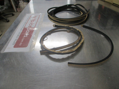 Honda Civic Genuine Rubber Set Front Windshield Dam New Part