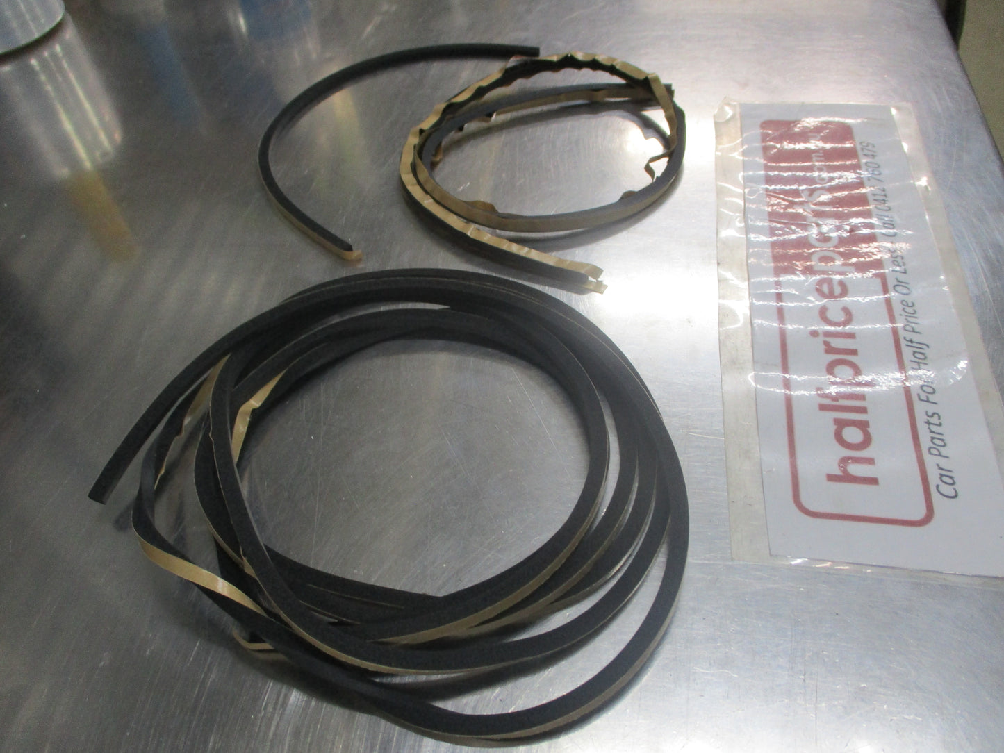 Honda Civic Genuine Rubber Set Front Windshield Dam New Part