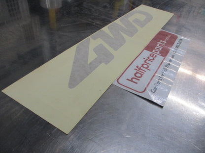 Ford Courier Dual cab 4WD/Mazda B2500 Genuine Rear Right Or Left Tub Decal New Part