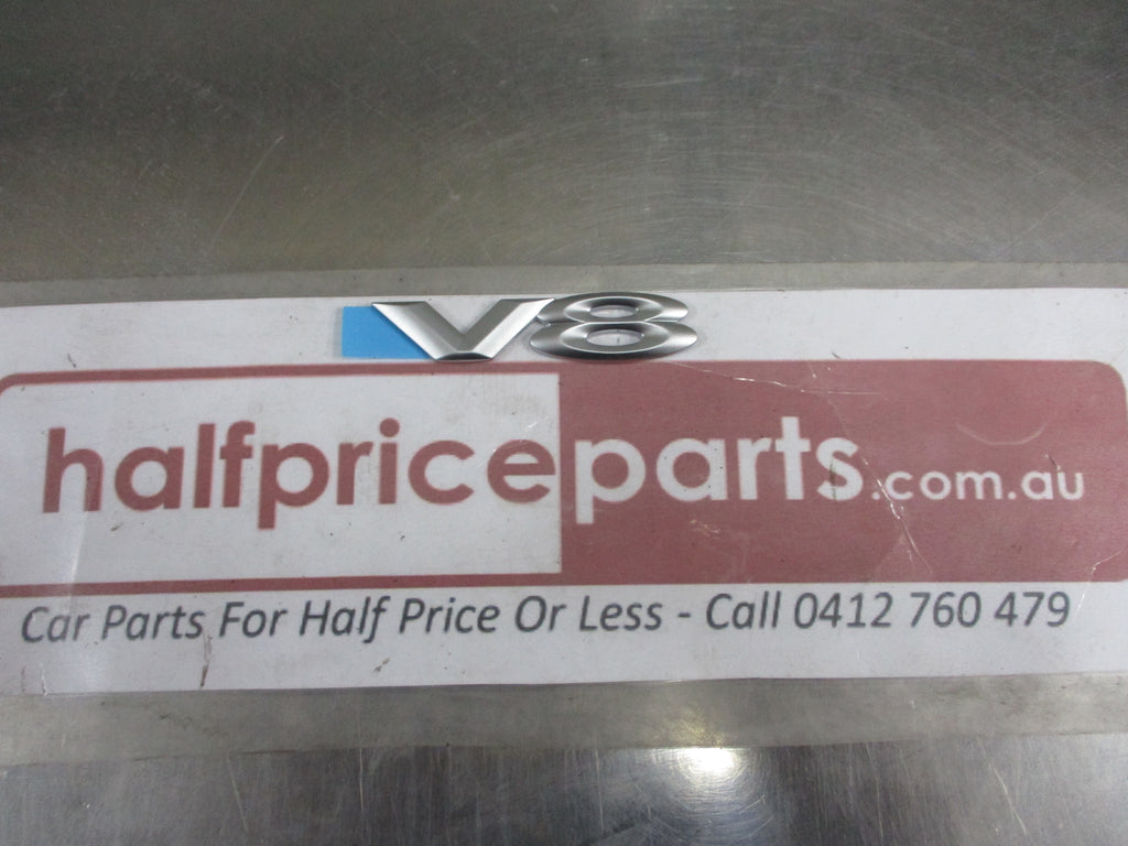 thumbnail image 2 of Holden Genuine VY VZ Commodore Front Guard V8 Badge Pair (Left & Right) - 92084153 2 of 3