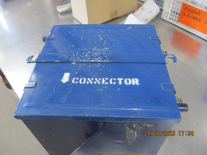 Heavy Duty Steel Battery Box With Lid Endless Uses Used Part