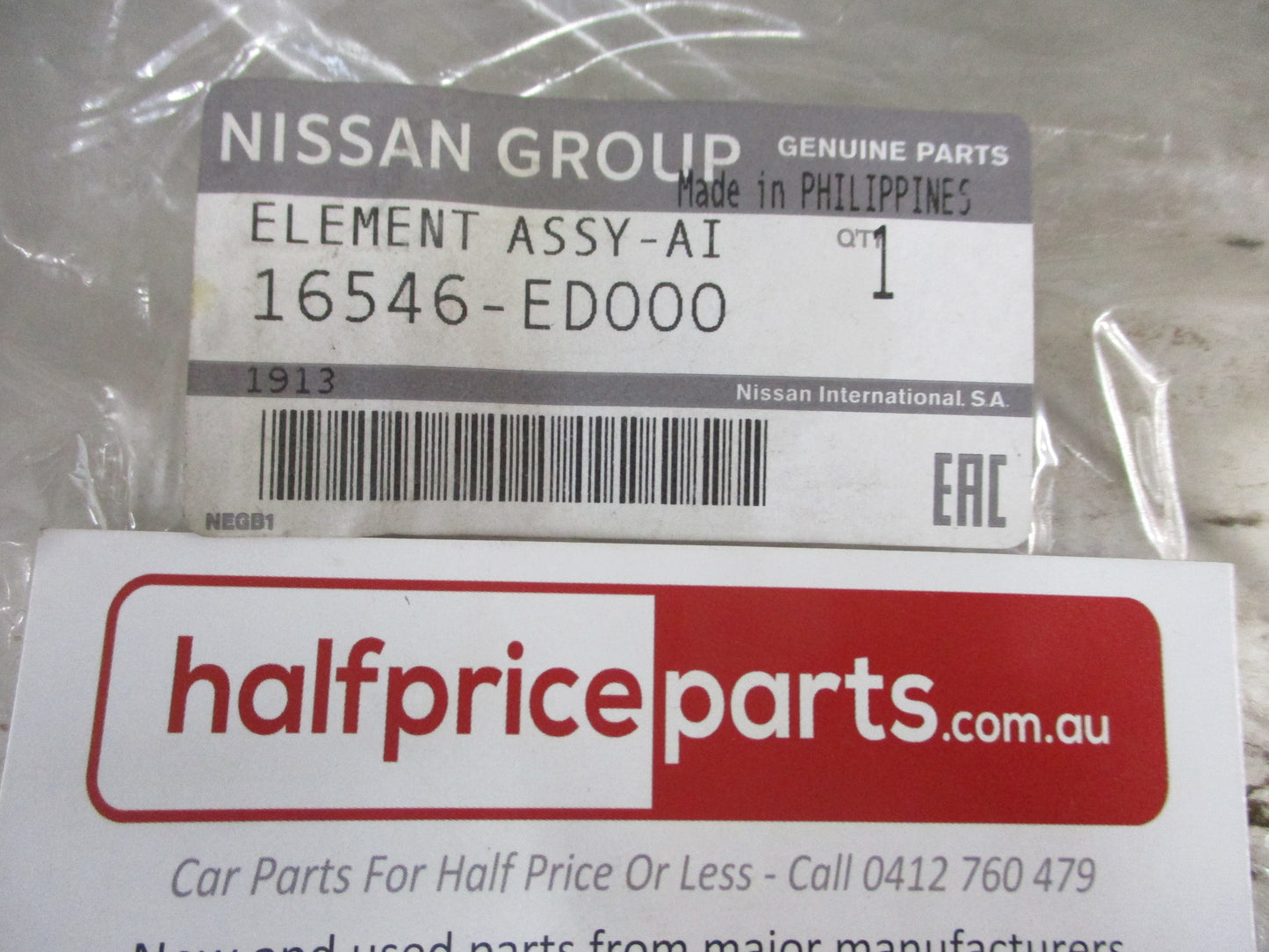 Nissan Tiida C11-SC11 Genuine Engine Air Filter New Part