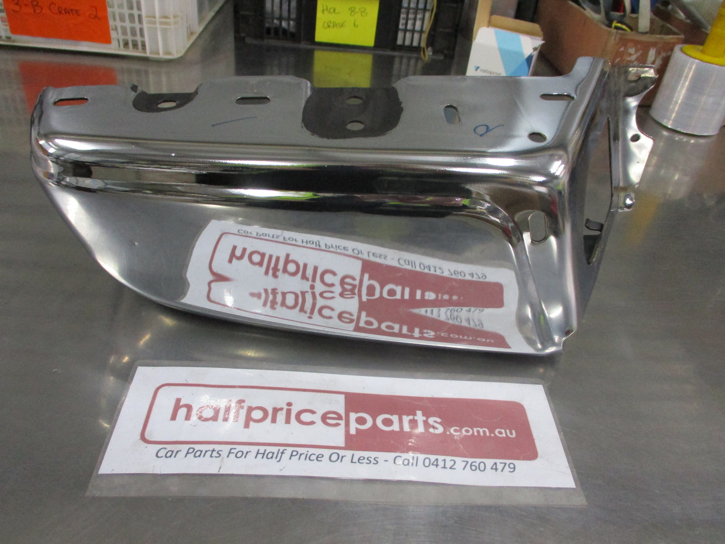 Holden TF Rodeo Genuine Left Hand Rear Bumper Chrome Corner New Part