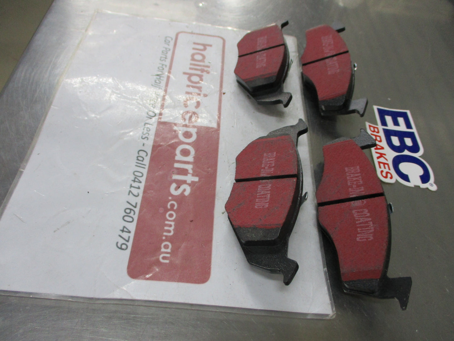 EBC Front Disc Brake Pad Set Suits VW Caddy-Golf-Polo-Vento/Seat Cordoba New Part