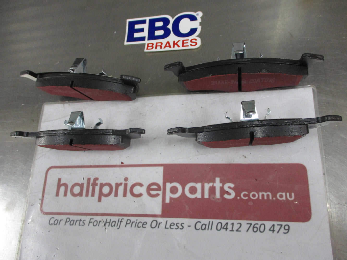 EBC Front Disc Brake Pad Set Suits VW Caddy-Golf-Polo-Vento/Seat Cordoba New Part
