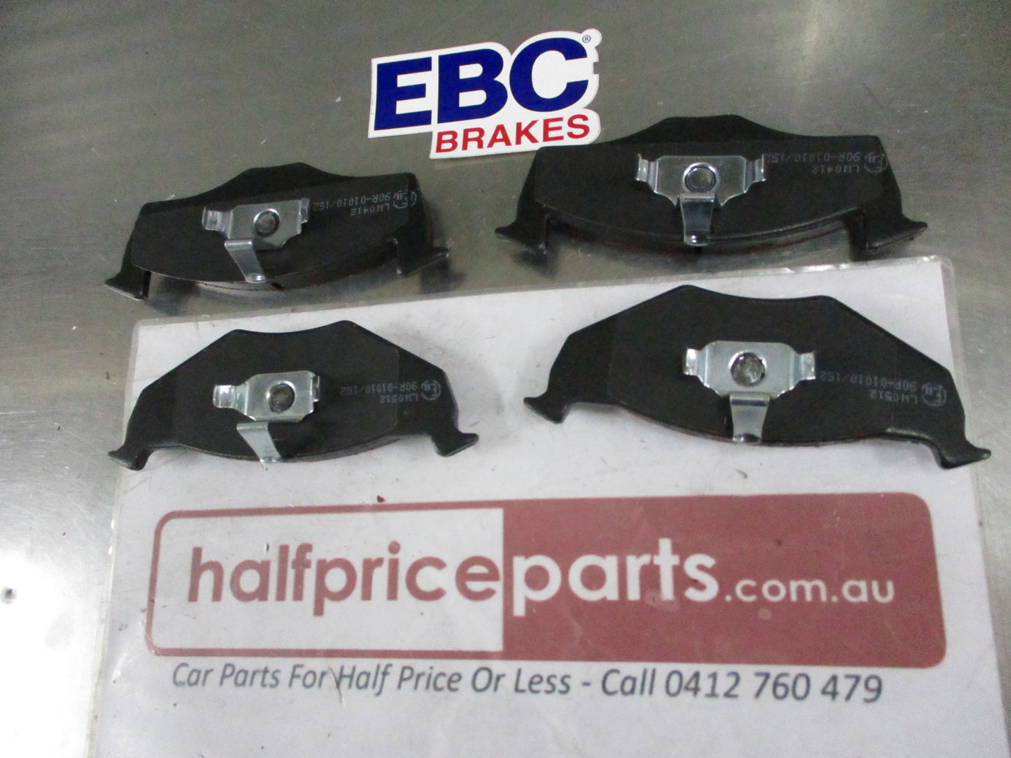 EBC Front Disc Brake Pad Set Suits VW Caddy-Golf-Polo-Vento/Seat Cordoba New Part