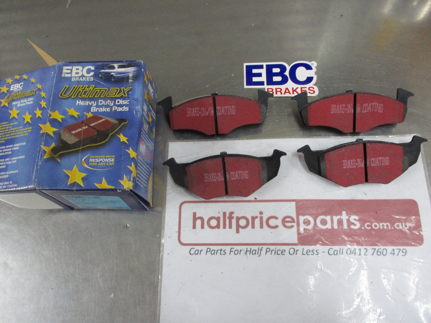 EBC Front Disc Brake Pad Set Suits VW Caddy-Golf-Polo-Vento/Seat Cordoba New Part