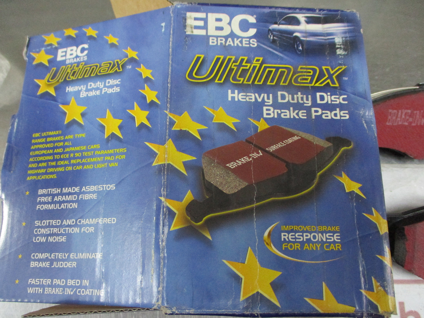 EBC Front Disc Brake Pad Set Suits VW Caddy-Golf-Polo-Vento/Seat Cordoba New Part