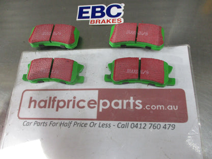 EBC Greenstuff Rear Disc Brake Pad Set Suits Mitsubishi Pajero-Outlander-Lancer-ASX-Grandis- + More New Part