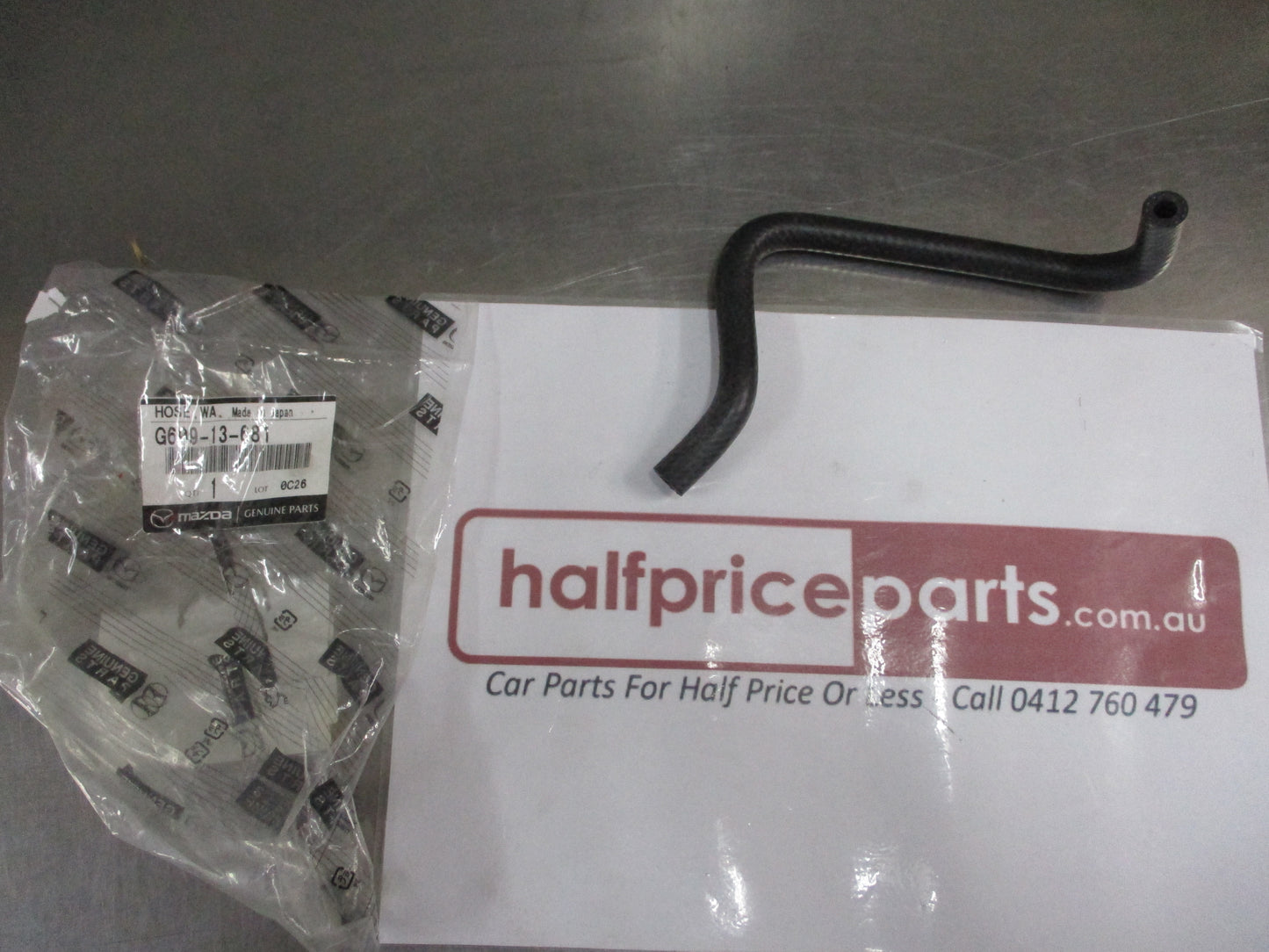 Mazda B2200/B2600/MPV Genuine Water Control Inlet Hose New Part
