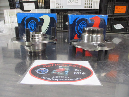 BWS Rear Hub & Bearing Assembly Pair Suitable For Hyundai Accent New Part