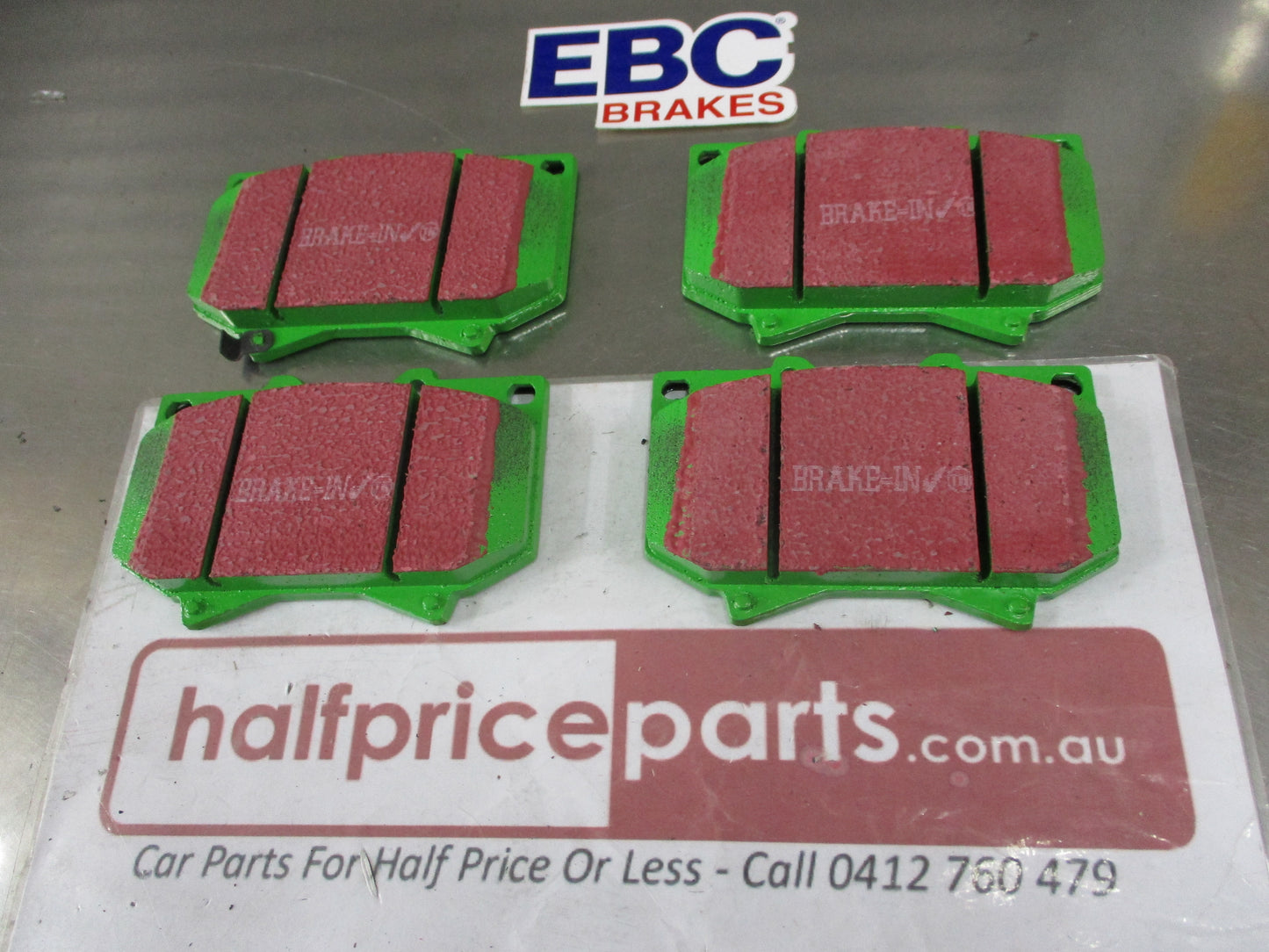 EBC Greenstuff Front Disc Brake Pad Set Suits Toyota Landcruiser 100 Series New Part
