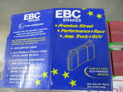 EBC Greenstuff Front Disc Brake Pad Set Suits Toyota Landcruiser 100 Series New Part